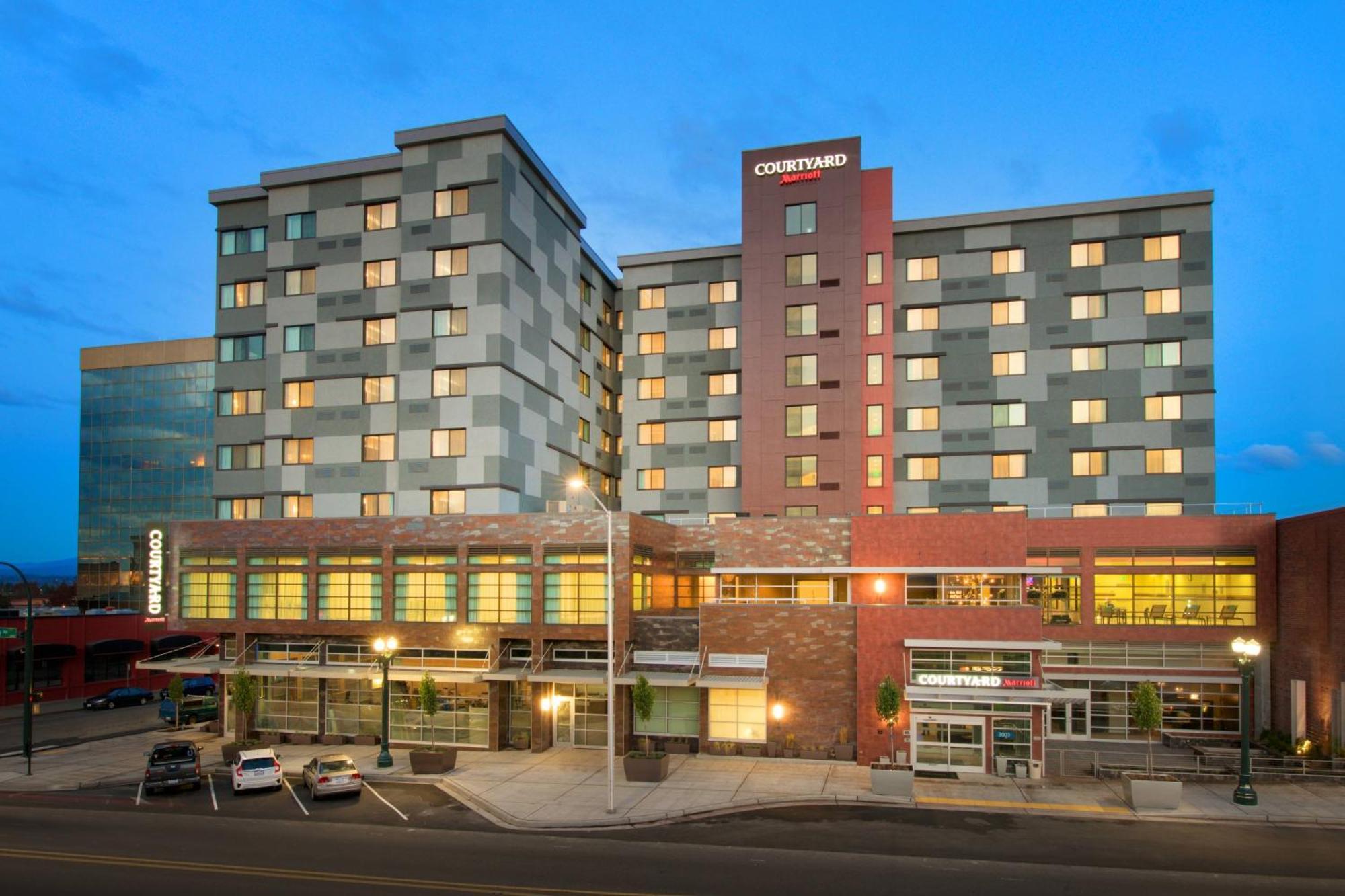 Courtyard By Marriott Seattle Everett Downtown Exterior foto